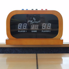 Playcraft 11" Hard Wood Elec. Shuffleboard Scorers in Black, Cherry, Espresso and Honey