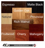 Hudson Berkeley Shuffleboard Table 9'-22' with Custom Stains