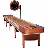 Vintage Playcraft Telluride 22' Pro Style Shuffleboard Table in Honey