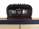 Playcraft 11" Hard Wood Elec. Shuffleboard Scorers in Black, Cherry, Espresso and Honey