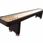 Standard Playcraft Woodbridge 12' Shuffleboard Table in Espresso