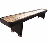 Standard Playcraft Woodbridge 12' Shuffleboard Table in Espresso