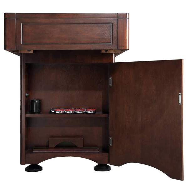 Furniture Style Carmelli Austin 9' Shuffleboard Table in Mahogany Finish