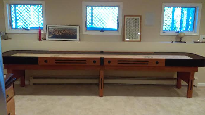 Custom Vintage Champion 14' The Grand Champion Shuffleboard Table