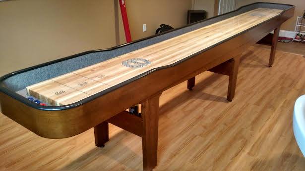 Custom Champion 9' Gentry Shuffleboard Table