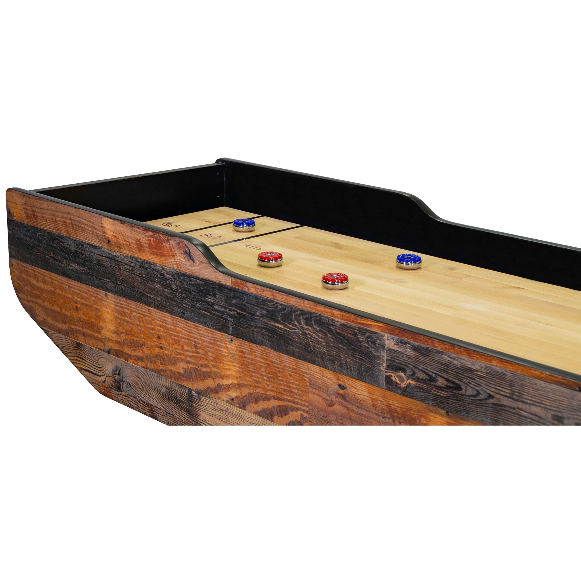 Great American 12' Rustic Shuffleboard Table
