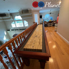 Playcraft St. Lawrence 12'  Pro-Style Shuffleboard Table in Chestnut