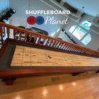 Playcraft St. Lawrence 12'  Pro-Style Shuffleboard Table in Chestnut