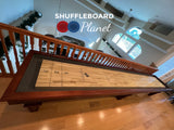 Playcraft St. Lawrence 12' Pro-Style Shuffleboard Table in Chestnut