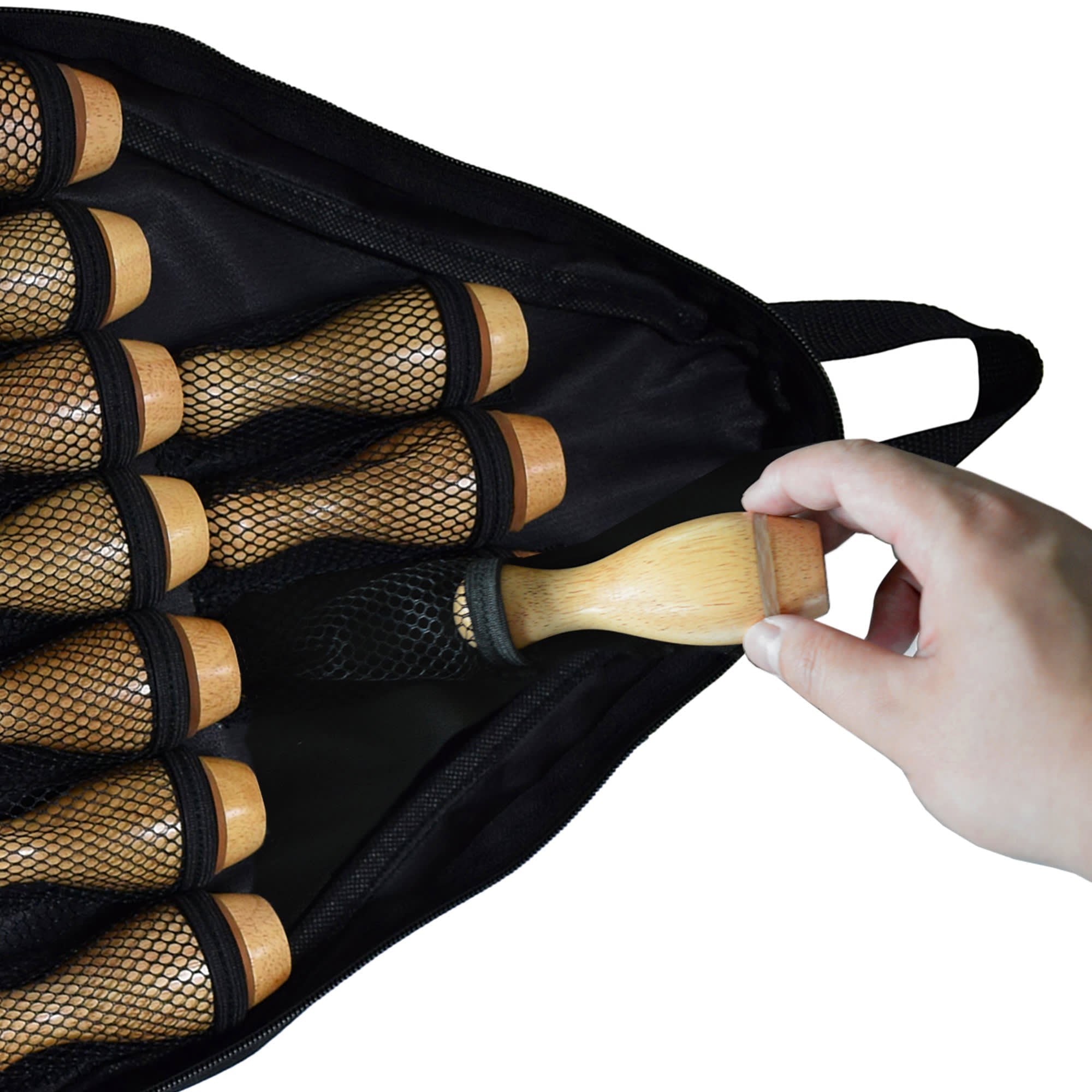 Hathaway Shuffleboard Bowling Pin Set