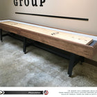 Hudson Pasadena Shuffleboard Table 9'-22 with Custom Finish Options