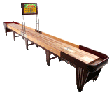 Custom Vintage Champion 20' Charleston Vintage Shuffleboard Table