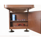 Carmelli Challenger 12' Shuffleboard in Walnut Finish
