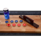 Carmelli Challenger 12' Shuffleboard in Dark Cherry Finish