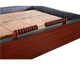 Carmelli Challenger 12' Shuffleboard in Dark Cherry Finish