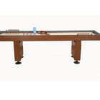 Carmelli Challenger 9' Shuffleboard in Walnut Finish