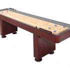 Carmelli Challenger 12' Shuffleboard in Dark Cherry Finish