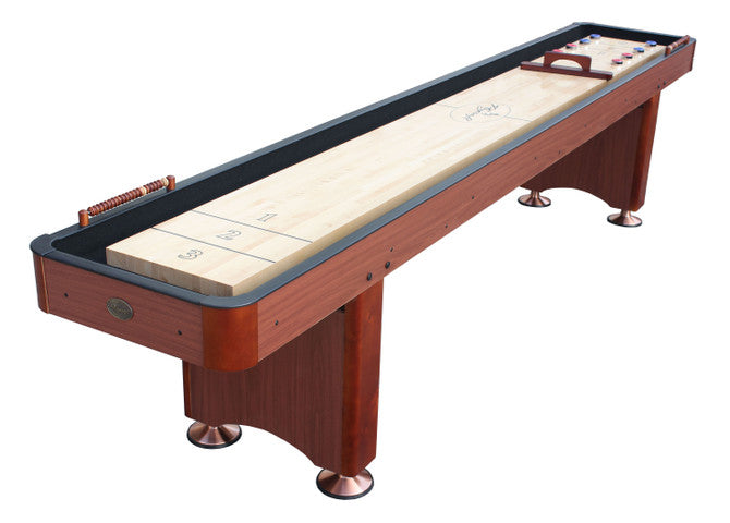 Playcraft Woodbridge 12' Shuffleboard Table in Cherry