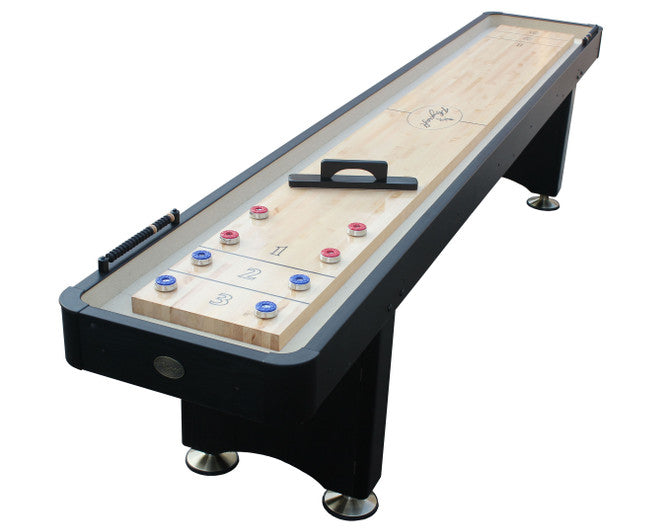 Playcraft Woodbridge 12' Shuffleboard Table in Black