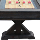 Playcraft Brazos River 12' Pro-Style Shuffleboard Table in Weathered Black