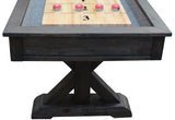 Playcraft Brazos River 12' Pro-Style Shuffleboard Table in Weathered Black
