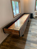 Great American 12' Rustic Shuffleboard Table White Glove Delivery and Professional Installation