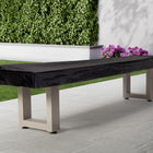 American Heritage Lanai 9' Outdoor Shuffleboard Table by American Heritage Billiards in Oyster Grey.
