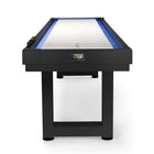 American Heritage Lanai 9' Outdoor Shuffleboard Table in Obsidian Black is shown.