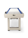 The American Heritage Lanai 9' Outdoor Shuffleboard Table in Oyster Grey by American Heritage Billiards.