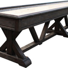 Playcraft Brazos River 12' Pro-Style Shuffleboard Table in Weathered Black