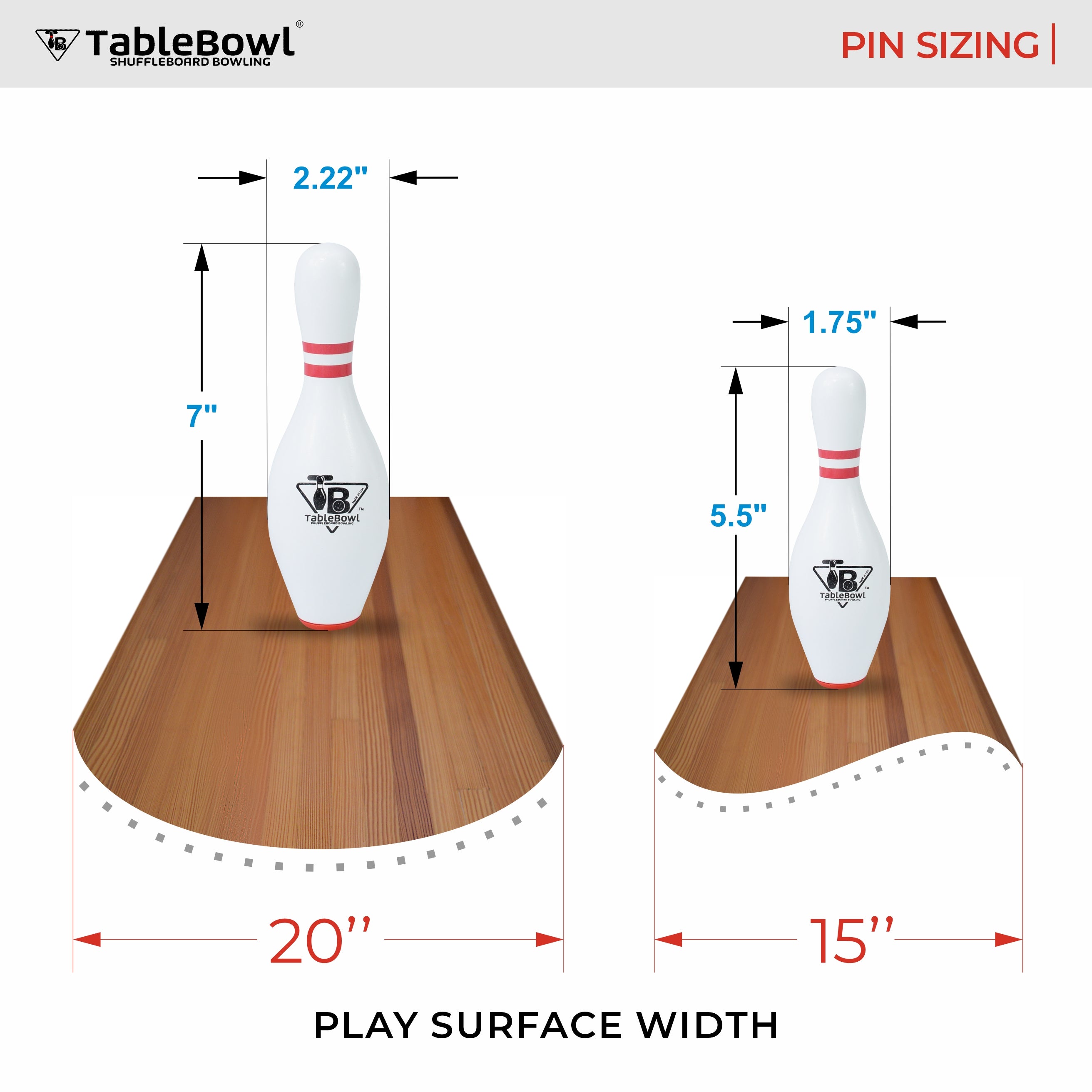 TableBowl – Premium Large Shuffleboard Bowling Set