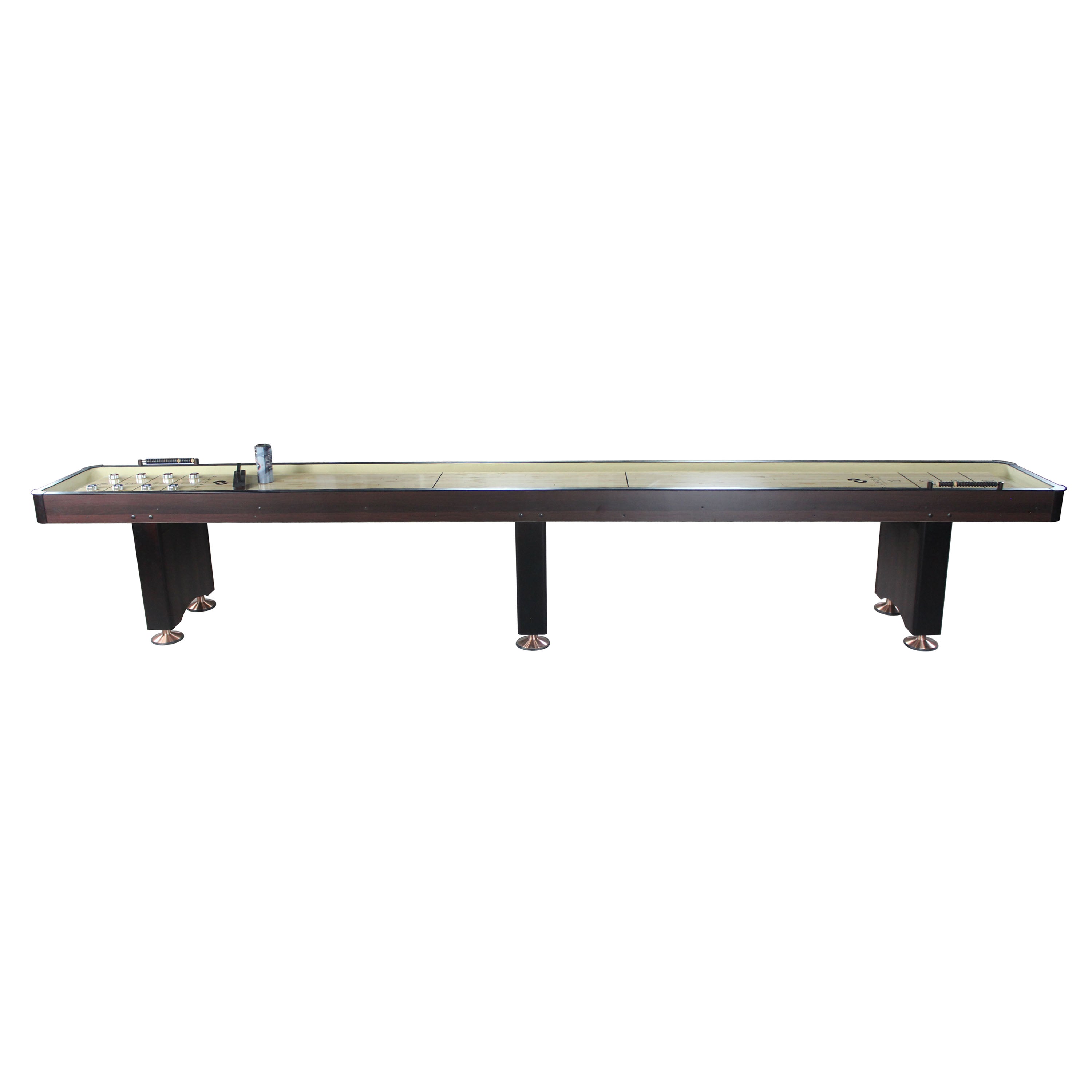 Playcraft Woodbridge 14' Shuffleboard Table in Espresso
