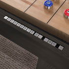 Playcraft 12' Yukon Pro-Style Shuffleboard Table in Weathered Fieldstone