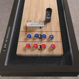 Playcraft 12' Yukon Pro-Style Shuffleboard Table in Weathered Fieldstone