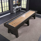 Playcraft 12' Yukon Pro-Style Shuffleboard Table in Weathered Fieldstone