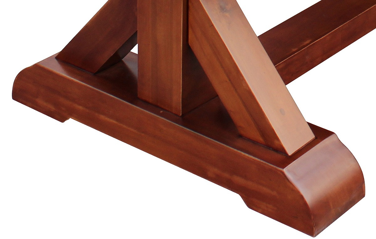 Wooden legs with a white background