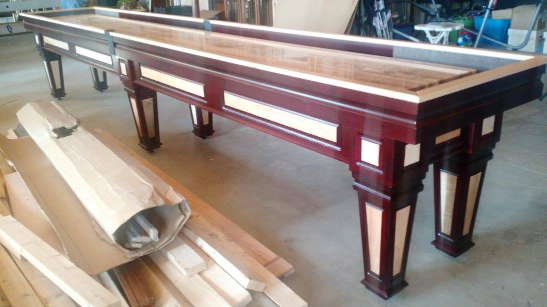 Custom Champion Worthington 18' Shuffleboard Table