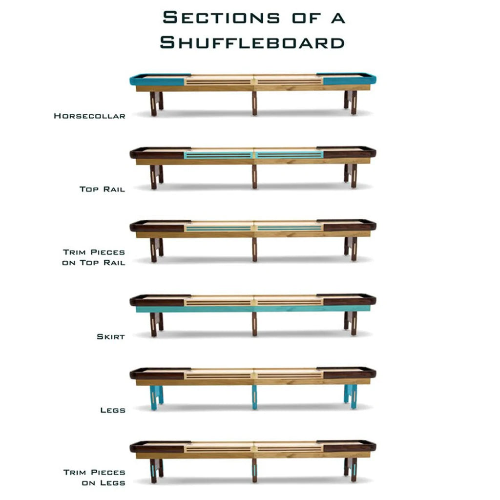 Hudson 14' Grand Hudson Shuffleboard Table