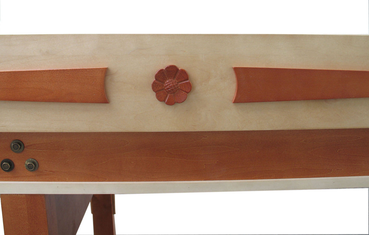 Vintage Playcraft Telluride 16' Pro Style Shuffleboard Table in Honey