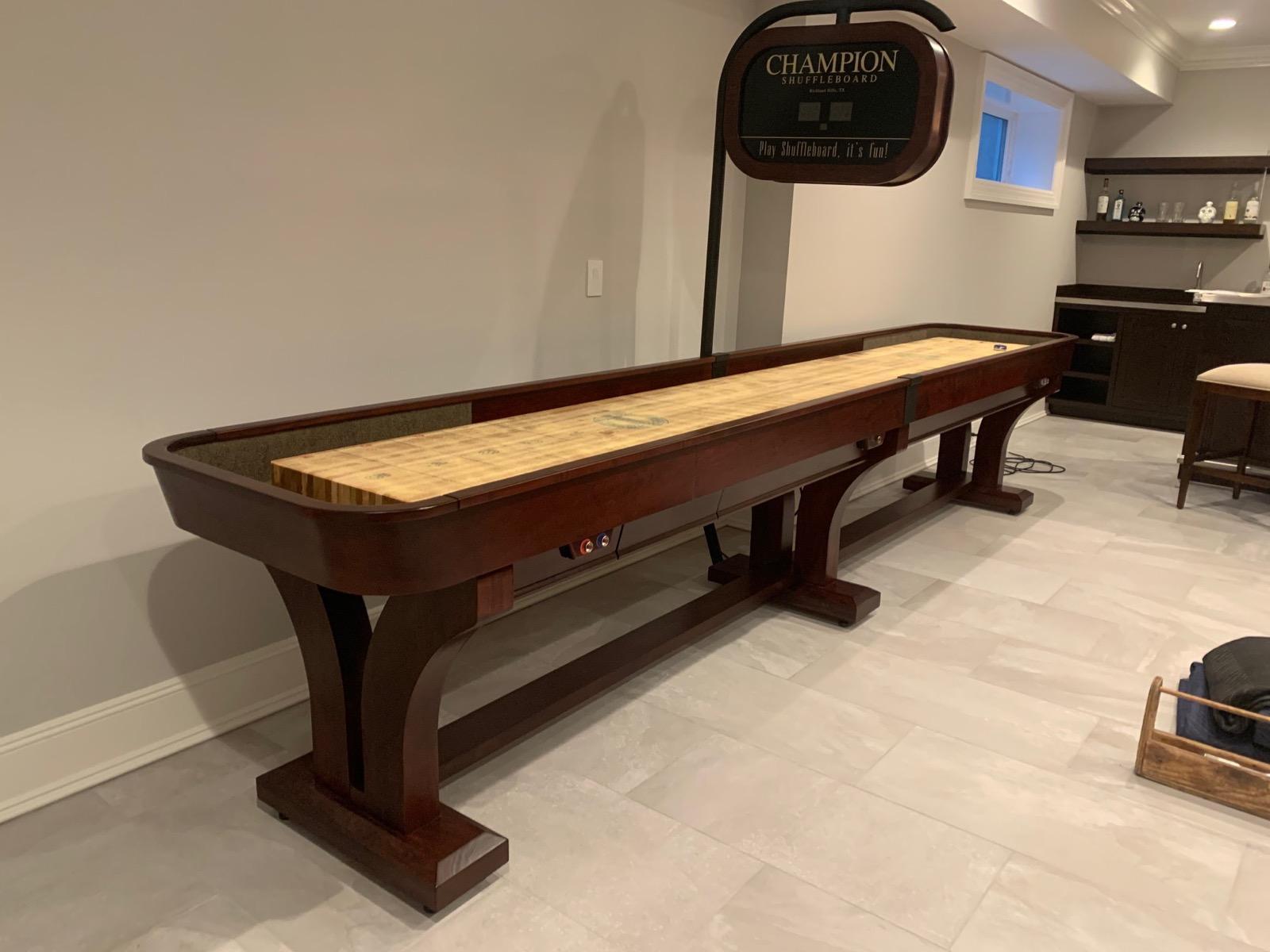 Champion Shuffleboard Table 