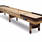 Grand Hudson Deluxe Shuffleboard Table 9'-22' with Custom Stain Options