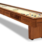 Military Holland Bar Stool U.S. Army 12' Shuffleboard Table
