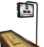 NHL Holland Bar Stool Los Angeles Kings 12' Shuffleboard Table w/ Scoreboard