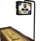 NHL Holland Bar Stool Vegas Golden Knights 12' Shuffleboard Table w/ Scoreboard