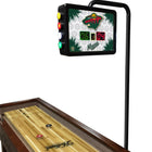 NHL Holland Bar Stool Minnesota Wild 12' Shuffleboard Table w/ Scoreboard