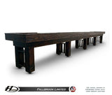 Furniture Style Hudson Fallbrook Limited Shuffleboard Table 9'-22' with Custom Stain Options