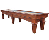 Furniture Style Playcraft St. Lawrence 12'  Pro-Style Shuffleboard Table in Chestnut
