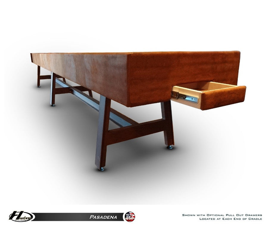 Retro Hudson Pasadena Shuffleboard Table 9'-22 with Custom Finish Options