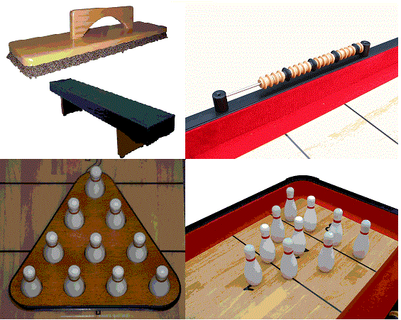 Playcraft Woodbridge 9' Shuffleboard Table in Black