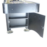 Playcraft Woodbridge 16' Shuffleboard Table in Black - 2 piece table